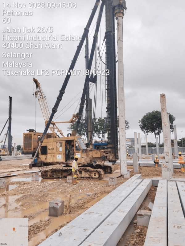 Piling Works - Peck Chew Piling (m) Sdn Bhd